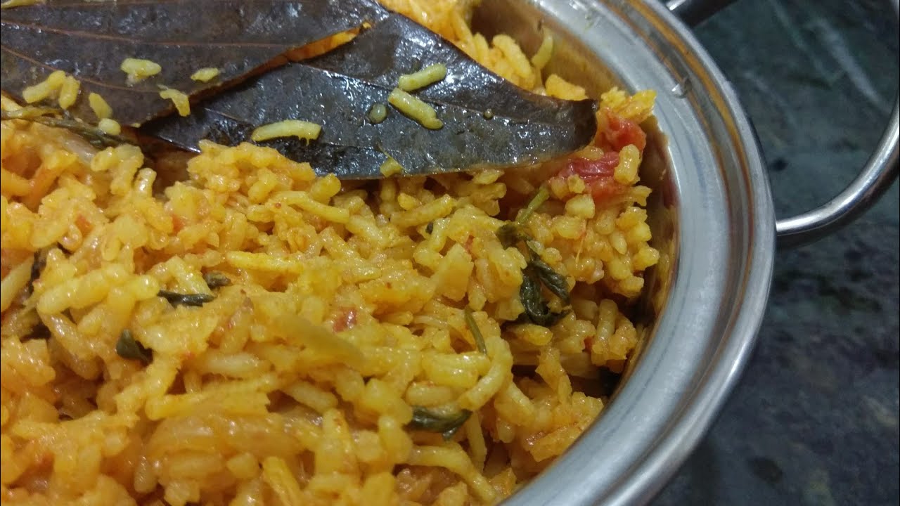 How to make Brinji rice | Plain Biryani | Rice recipe - YouTube