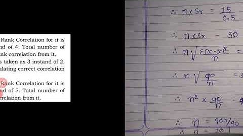 B.Com Sem 5 BBA Sem 3 Correlation
