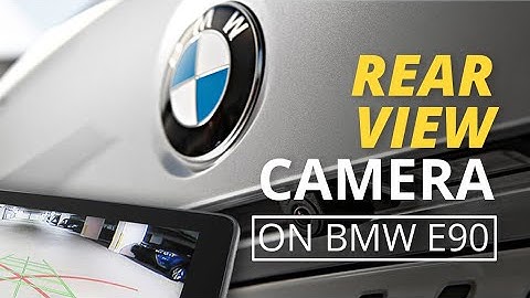Rear View Camera (MMI) Install On BMW E90