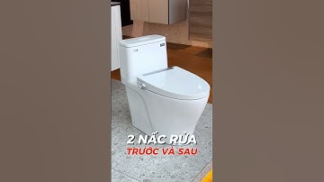Bồn cầu INAX AC 989 mà khi kết hợp với nắp rửa Cơ và Nắp rửa điện tử sẽ trông đẹp như thế nào nhỉ?