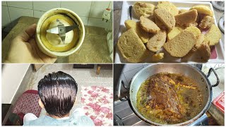 Kitchen Hacks | Protein Hair Mask | Ghar ma bht kam time ma Mutton Raan Roast ki