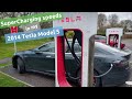Super Charging speeds in a 2014 Tesla Model S 85kWh from 4% SoC