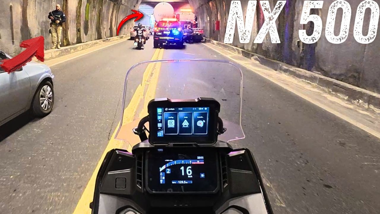 FUI FAZER UM REVIEW DA MOTO NX 500  , NO CAMINHO TINHA UM ACIDENTE  IMPRESSIONANTE COM UMA CARRETA..