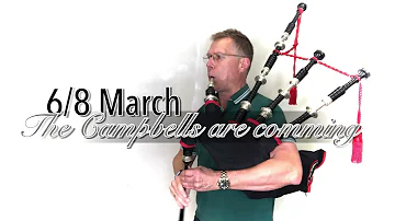 The Campbells Are Coming - Duncan MacRae bagpipes SL10