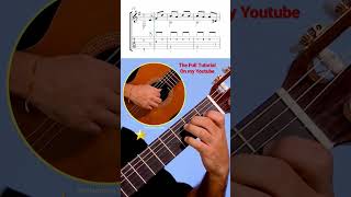 Easy Arrangement for classical guitar students | #thegodfather