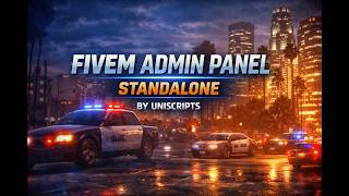Fivem admin panel - stand alone by uniscripts
