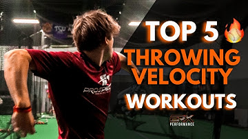 Top 5 Workouts to Increase Throwing Velocity ⚾️🔥