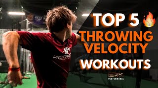 Top 5 Workouts to Increase Throwing Velocity ⚾️🔥