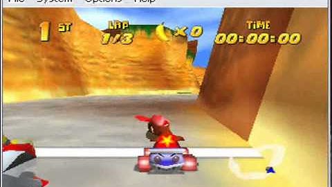 Diddy Kong Racing: Dino Domain Trophy Race - Adventure 2 (Diddy Kong)