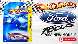 Mainan Anak Diecast Mobil Hot Wheels '08 FORD FOCUS 2008 NEW MODELS 31 of 40 AKTA