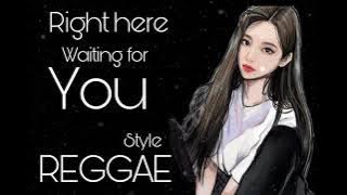 Right here waiting for you Reggae style ft.Dj john Paul