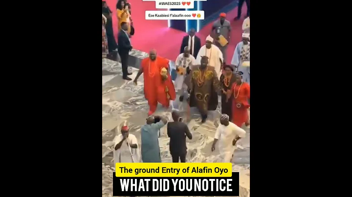 The entry of Alafin Oyo! What did you notice