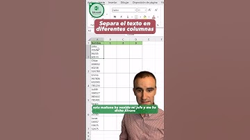 Cómo Dividir Contenido de una Celda en Varias Celdas 📊🔀