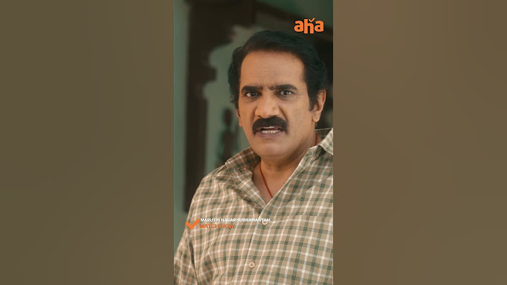 Fruit Salad Ki Oil Enduku? 🤔 | Maruthi Nagar Subramanyam | aha videoIN
