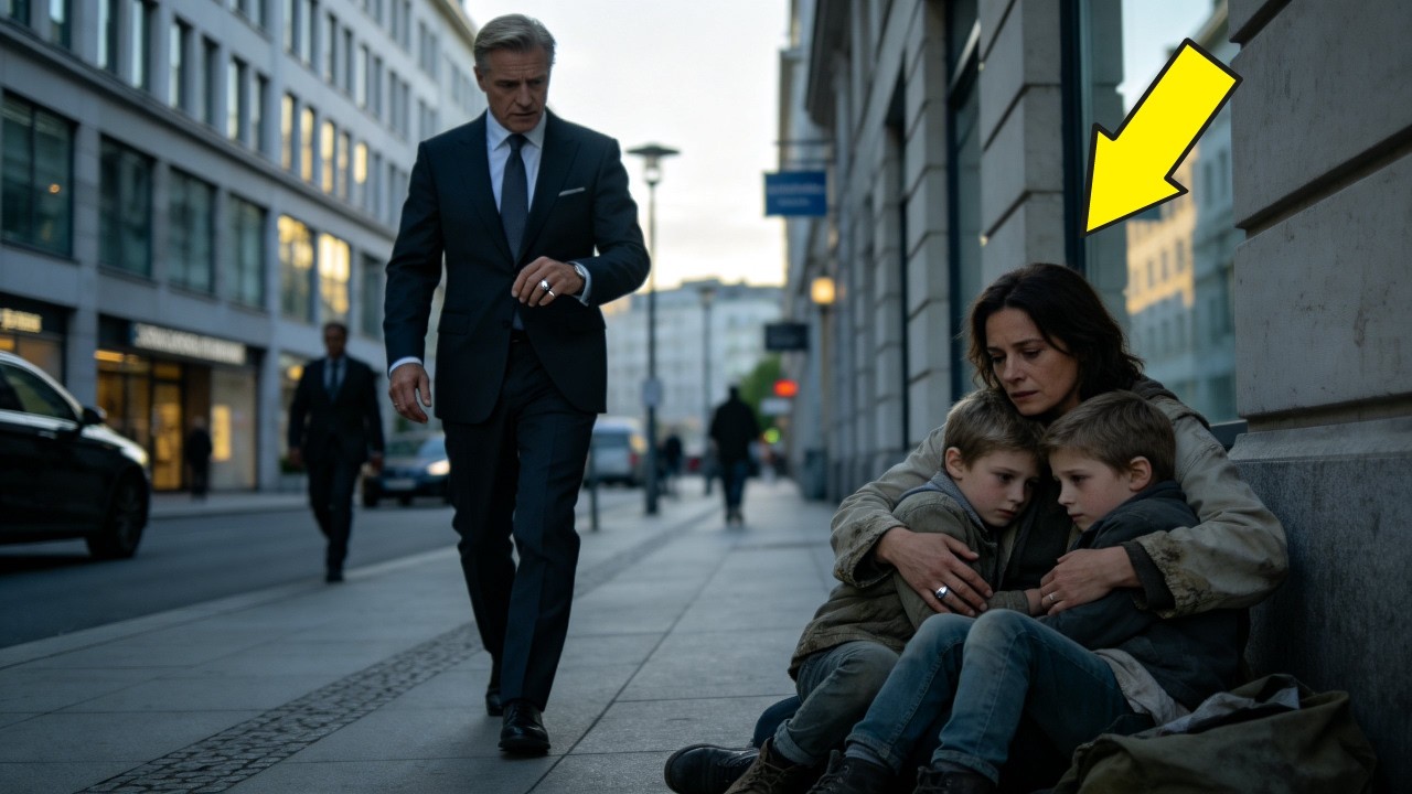 Obdachlos mit Zwillingen – doch ihr Ring verriet ein vergessenes Geheimnis