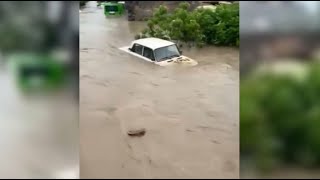 Мощные наводнения обрушились на северную часть Армении