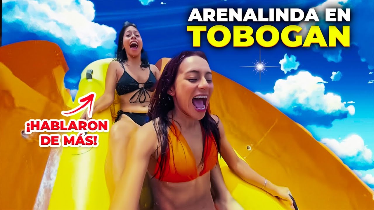 ¡MORIRÁS DE RISA! 😂 Briss y Heidi gritaron con todo en este TOBOGÁN EXTREMO