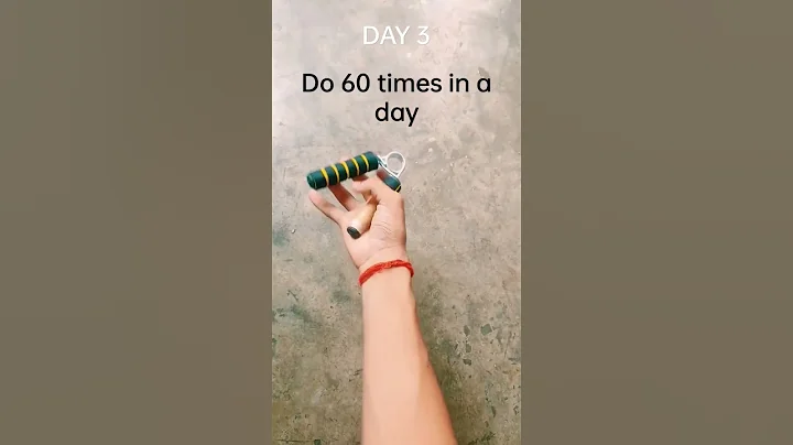 Forearms Exercise with Hand Gripper Day-3 #short #fitness  #viral