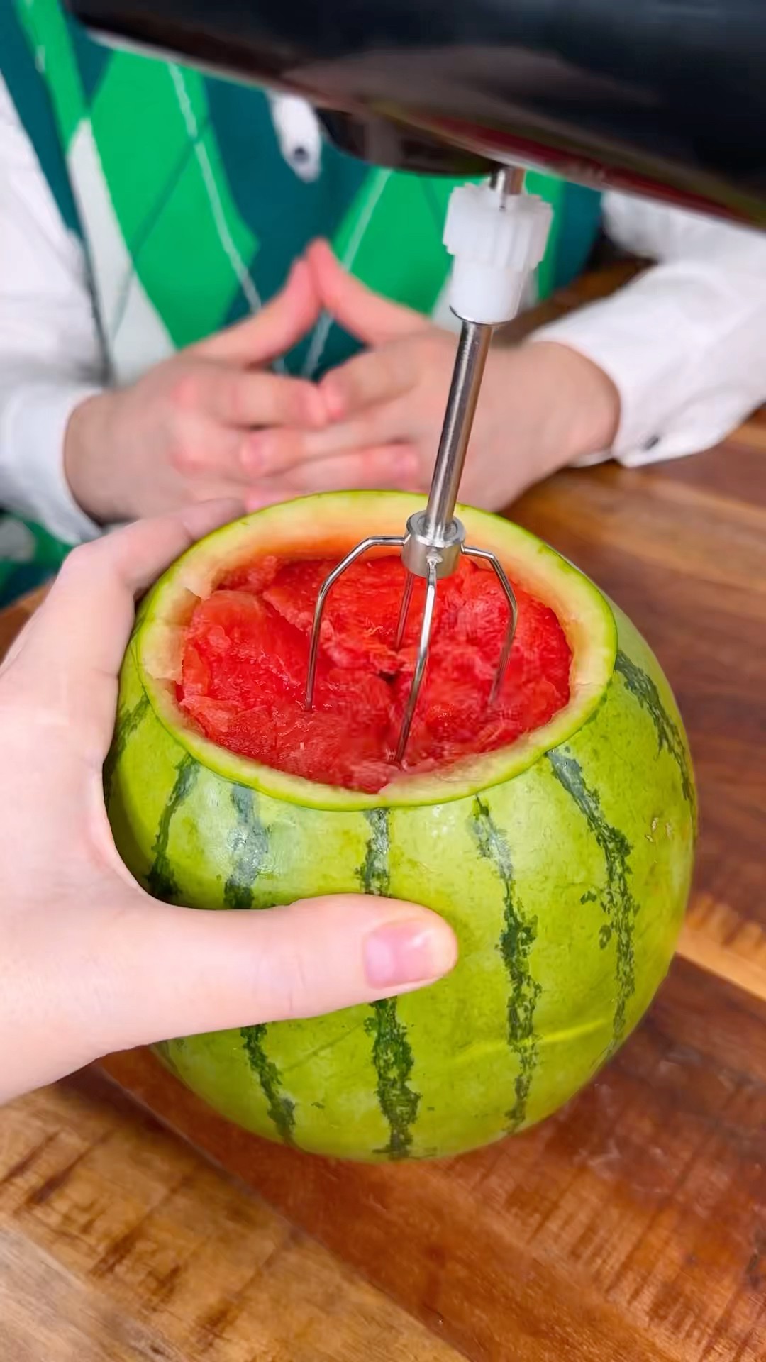 How to make the most refreshing MELON soda for dad??❤️?| CHEFKOUDY