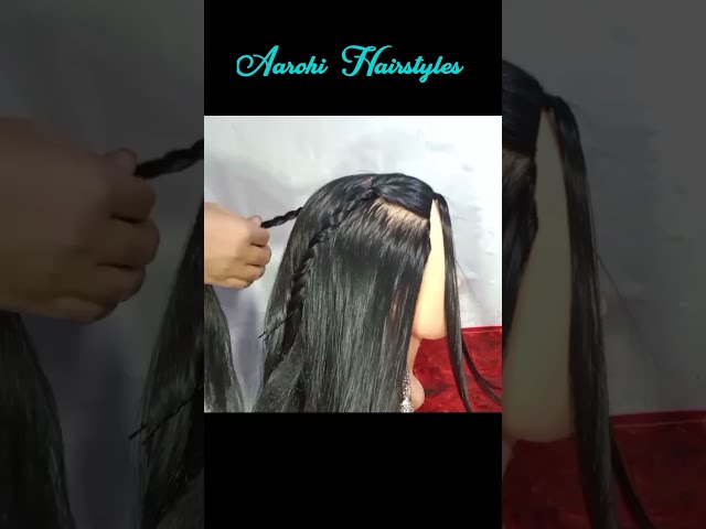 easy open hairstyles for girls|simple open hairstyle with Kurti|college hairstyles|#shorts#hairstyle