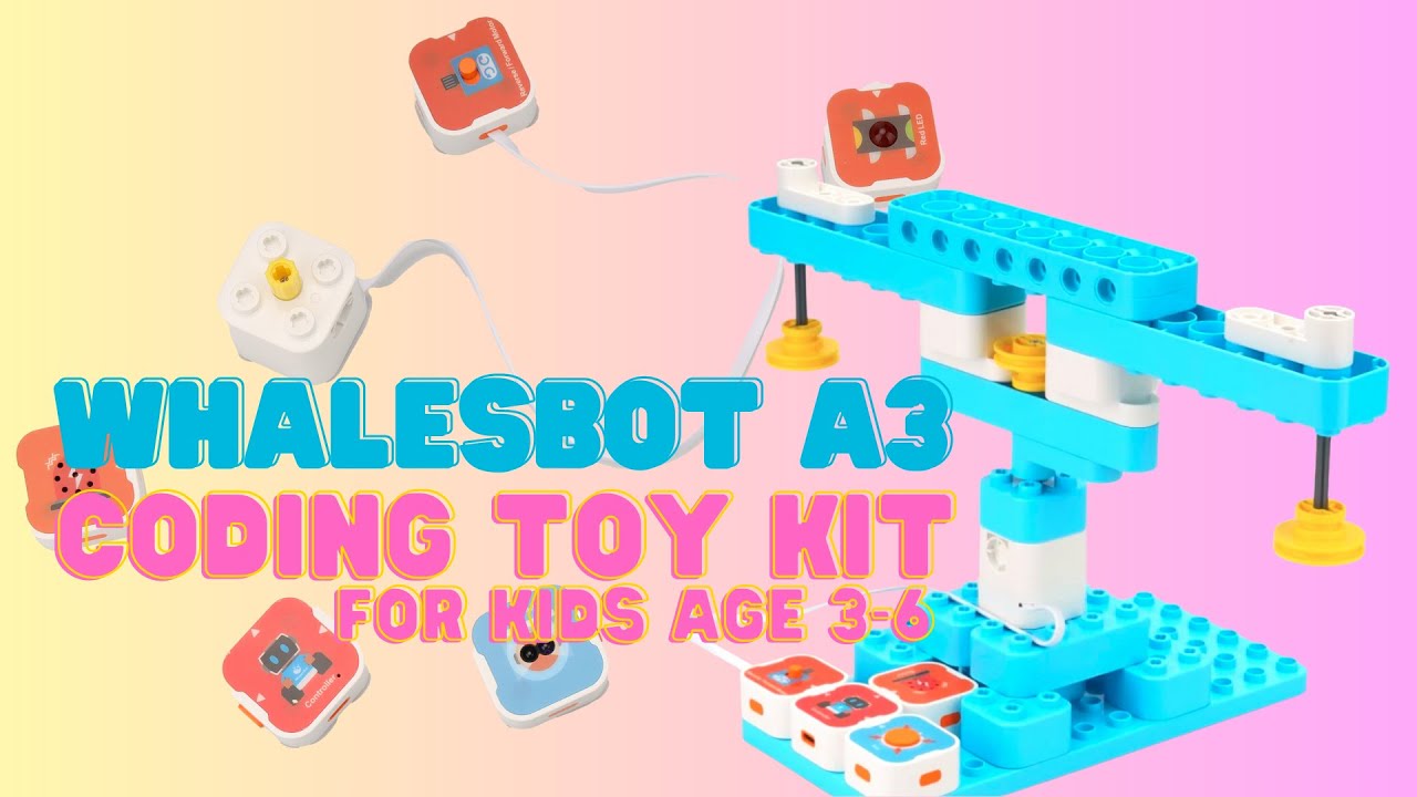 WhalesBot E7 Pro Coding Robot - Interactive Learning Toy for Kids