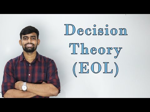 EOL Decision making under risk [Lec 6]