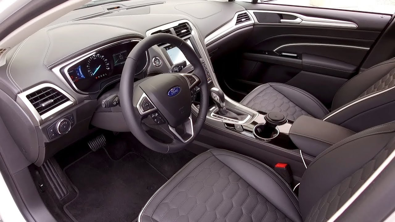 2019 Ford Edge Vignale Interior Eu Spec