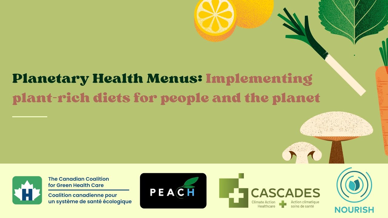 Planetary Health Menus: Implementing plant-rich diets for people and the planet