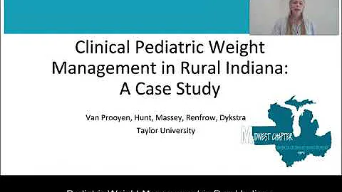 Van Prooyen - Clinical pediatric weight management in rural Indiana: a case study