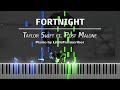 Taylor Swift ft Post Malone - Fortnight (Piano Cover) Tutorial by LittleTranscriber