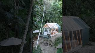 Transparent Jungle Tiny Home w/ Japanese Bath! (60 Second Airbnb Tour)
