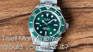 Tisell Marine Diver Review - would you wear this watch? - YouTube