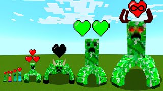 Which All Creeper mobs is stronger?
