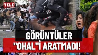 İstanbul adeta ablukaya alındı...Onlarca kişiye ters kelepçeyle müdahale!