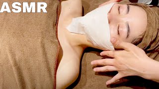 [ASMR] Japan Spa so relaxing, Sleepy back, neck, shoulders massage sound【PART】No talking