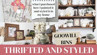 Thrifted Treasures Transforming Goodwill Finds Into Chic Home Decor Thrift Shopping At Goodwill