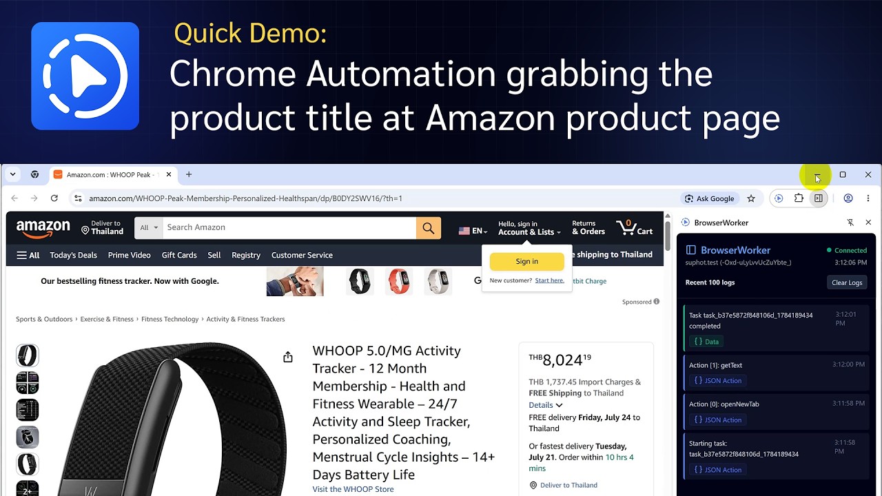 BrowserWorker demo video thumbnail