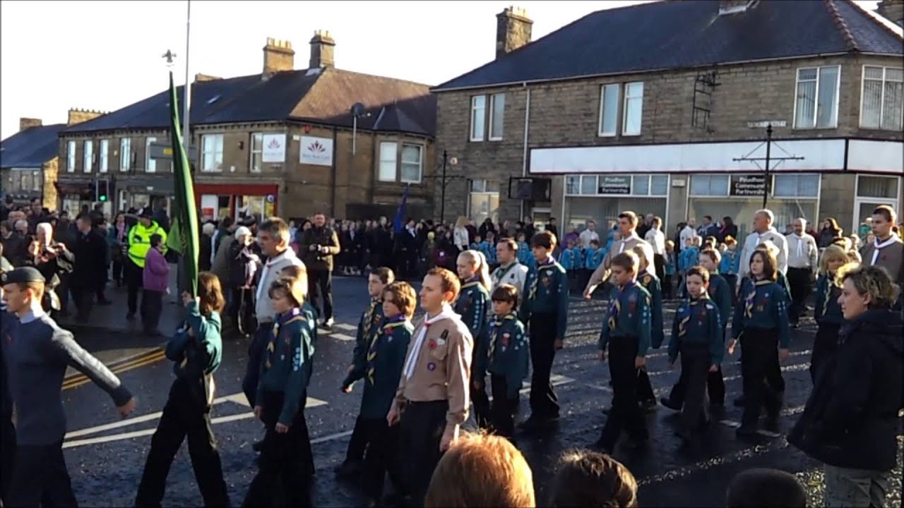 PRUDHOE REMEMBRANCE PARADE YouTube