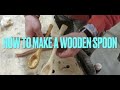 How to make a wooden spoon