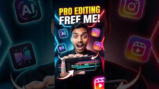 Pro Editing Free me| Best video editing app 2026| #videoediting #editing #creator #shorts #education