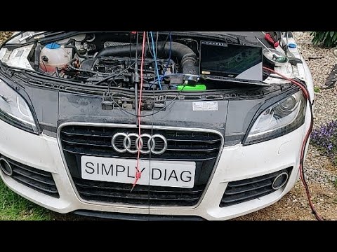 Audi TT CESA P0016 Poor Idle in cylinder analysis - YouTube