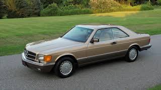 1986 Mercedes 560 Sec