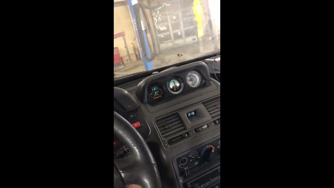 Mitsubishi Pajero swap Volksagen 1.9 TDI AFN First start!!! YouTube