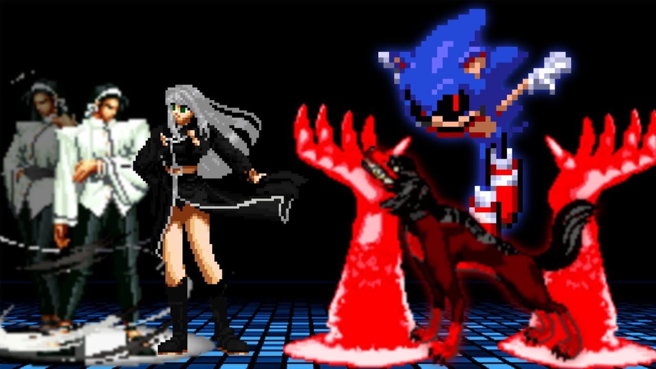 Request #137 | KOF Mugen TM Aida & Mistral Wind Vs Sonic.exe V3 & Smile Dog