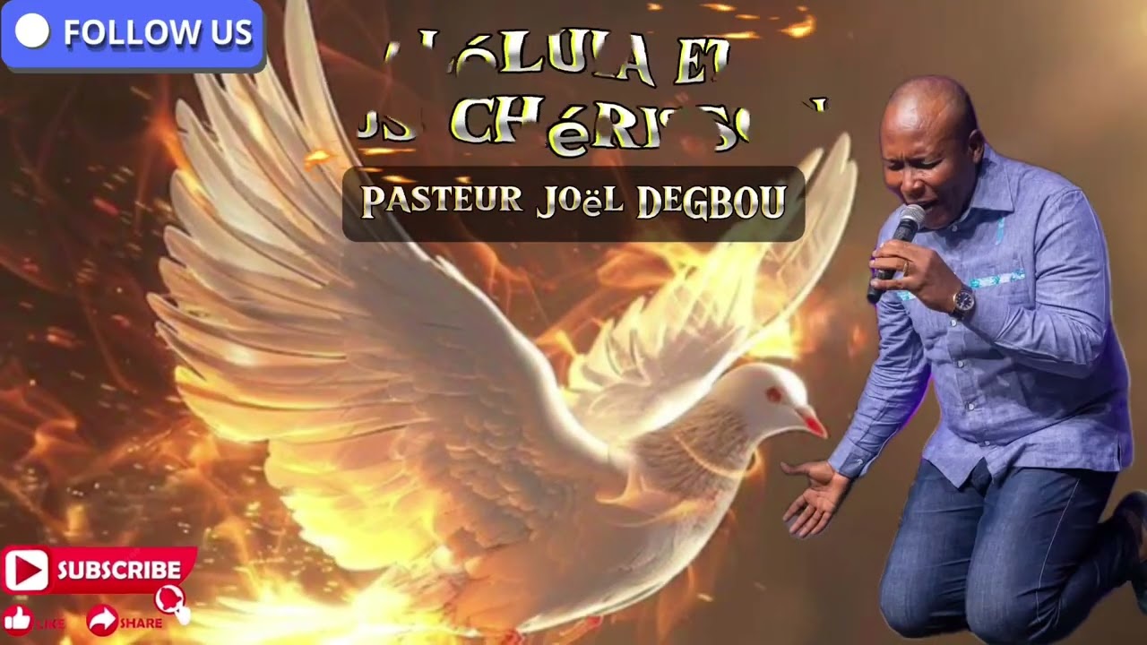 Alléluia & Chérissons ta Présence /Pasteur Joel DEGBOU #Soar #prayer #soaking #1hour