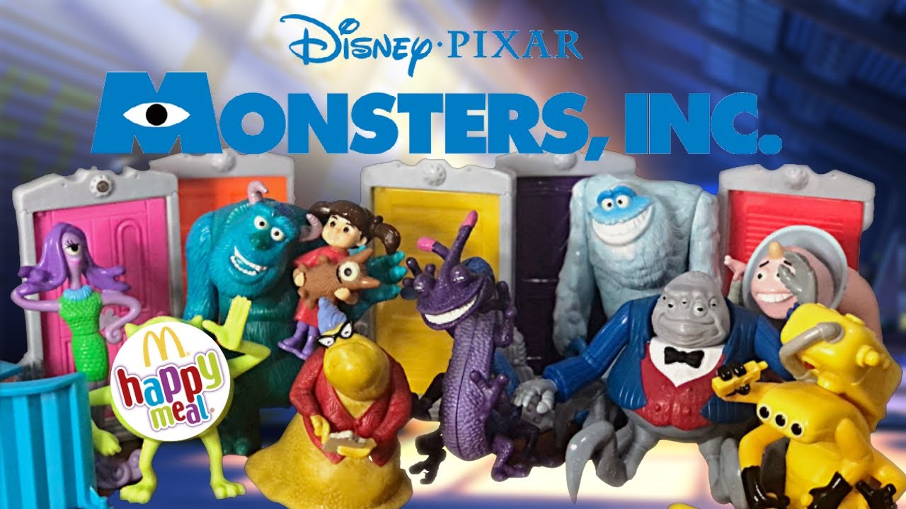 Retro Unboxing :Monsters, Inc. 🚪👾 / Cajita Feliz de Mcdonald´s 2001.