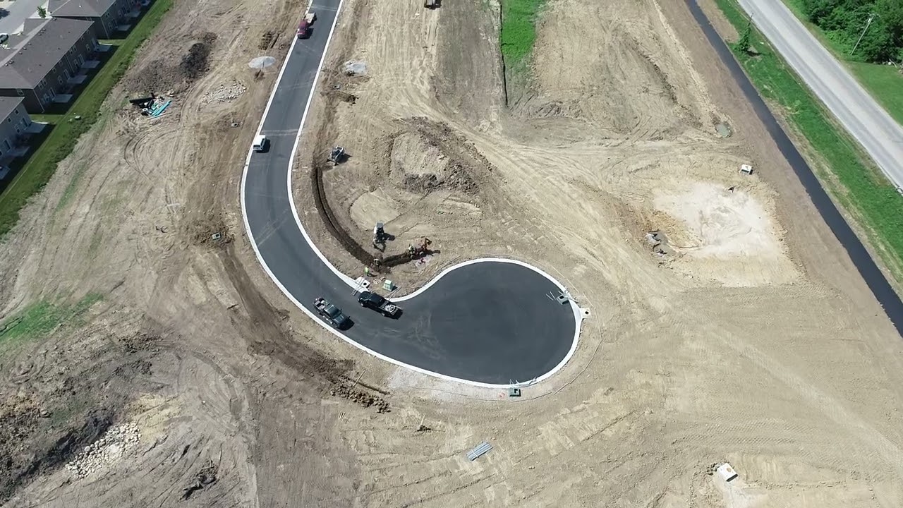 New Construction | 4K Drone Video | Flyover | Grain Valley, Missouri