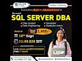 SQL Server DBA - New Batch | Kalyan IT Hub