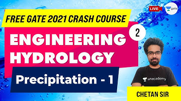 Precipitation-1 | Engineering Hydrology | Lec 2 | Free Gate Crash Course | Chetan Saxena Sir