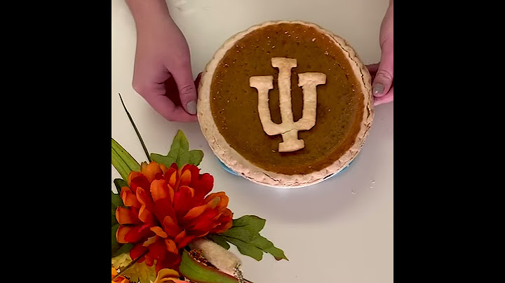 Happy Thanksgiving from Indiana University